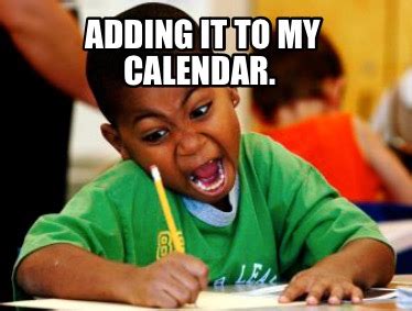 Best Funny calendar Memes